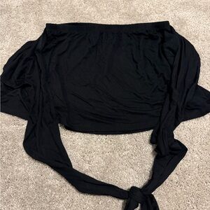 Free People Black Convertible Top/Skirt